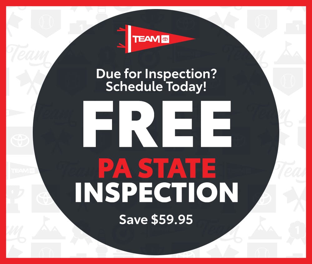 PA Inspection | Team Toyota of Langhorne