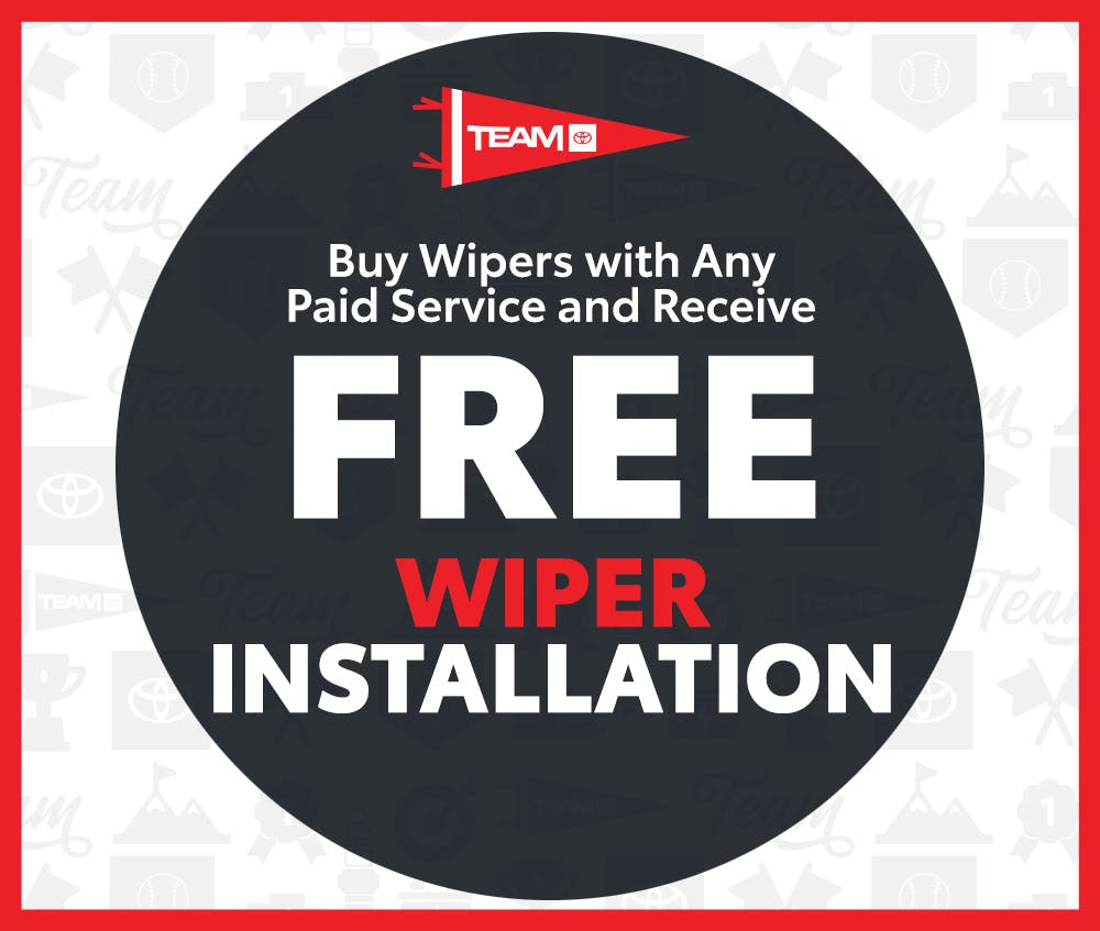 Wiper Special | Team Toyota of Langhorne