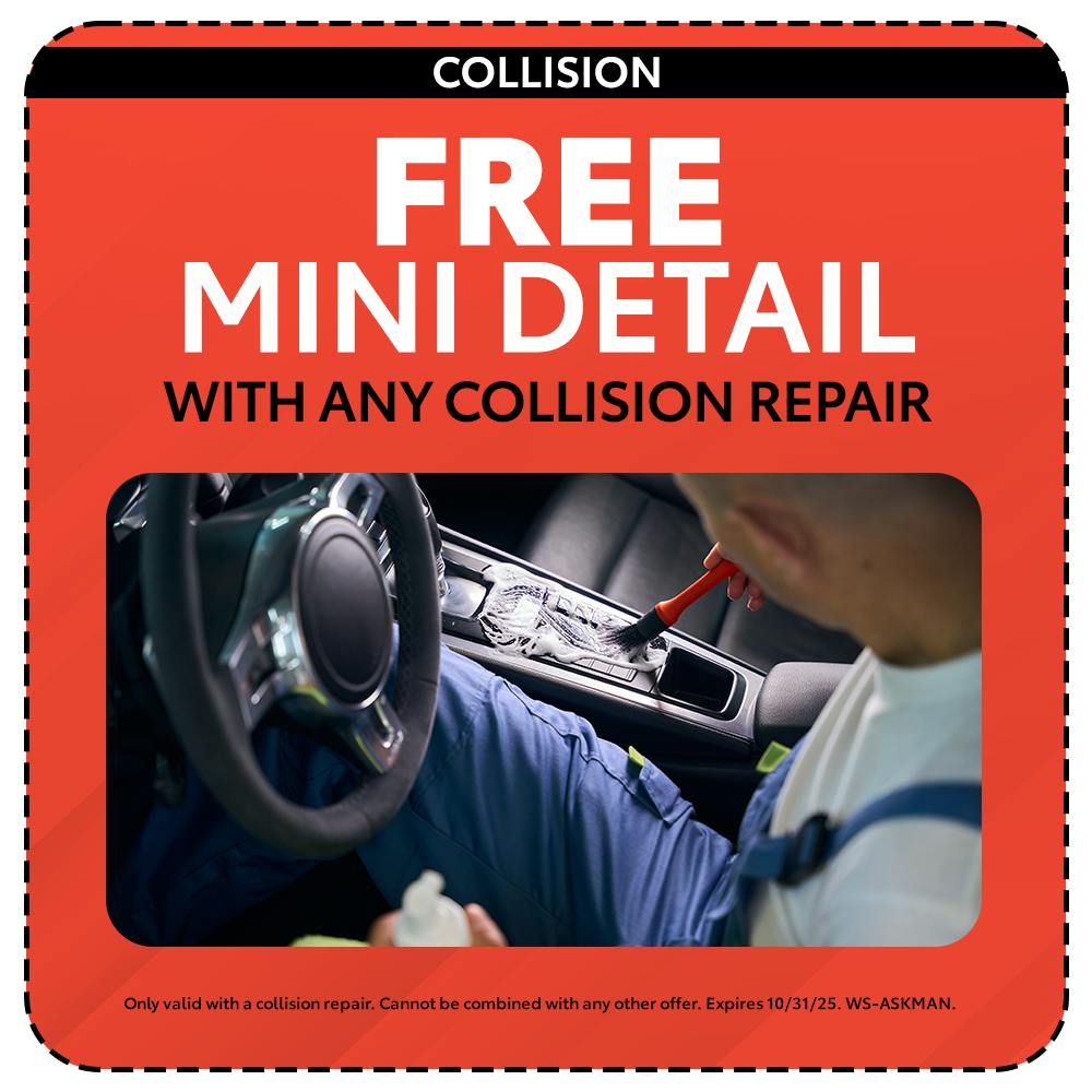 Free Mini Detail | Team Toyota of Glen Mills