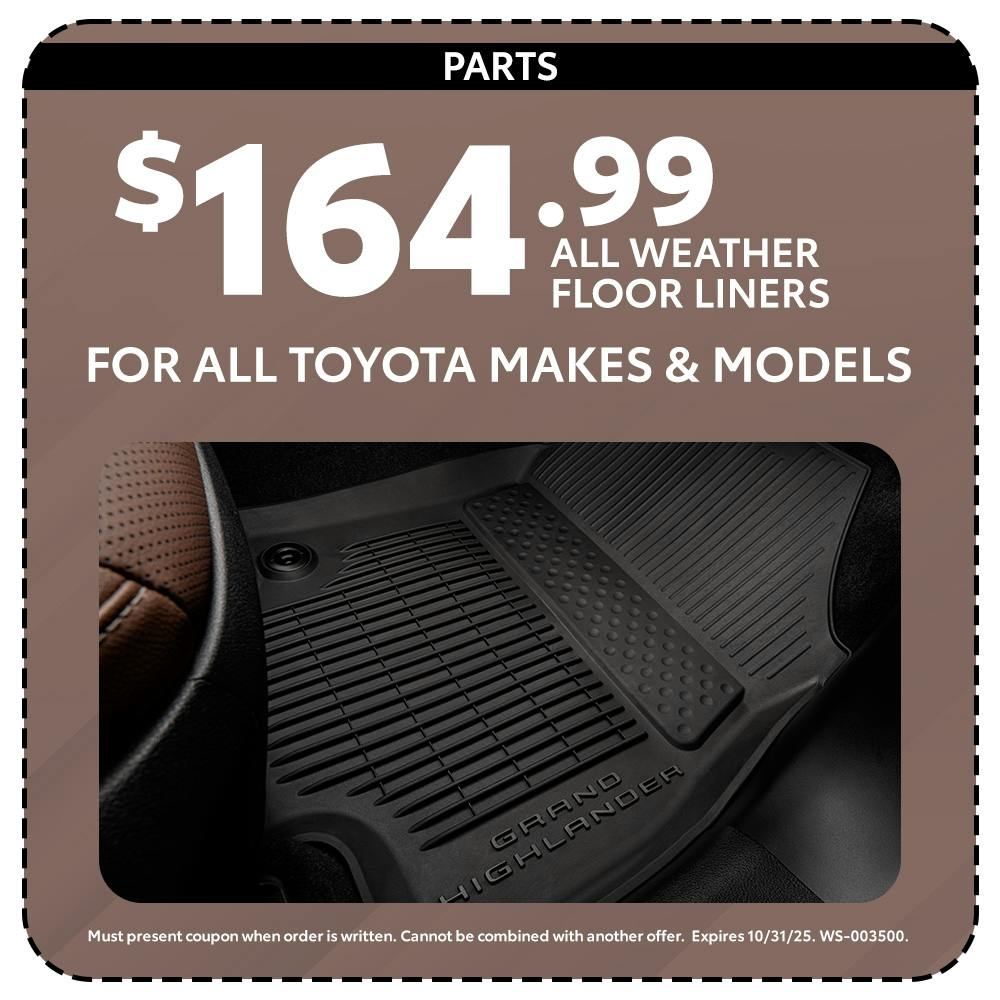 Weather Mats | Team Toyota of Glen Mills