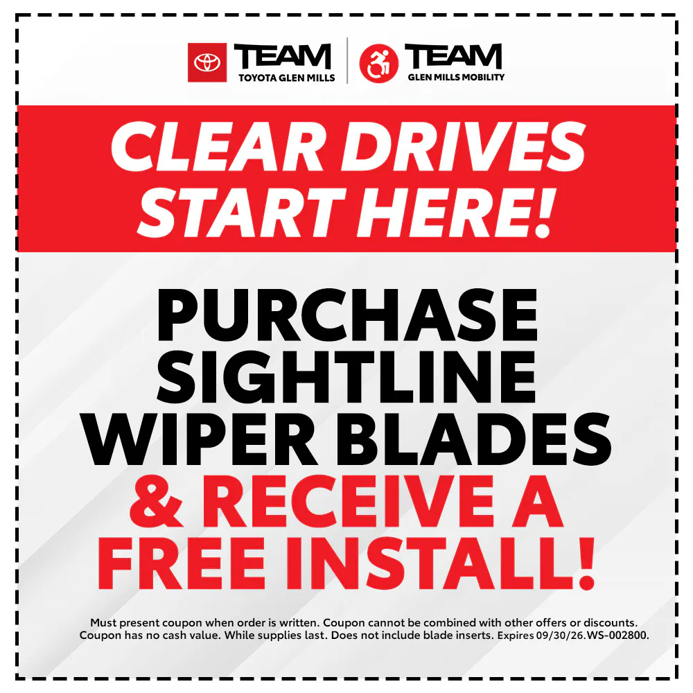 Wiper Special | Team Toyota of Glen Mills