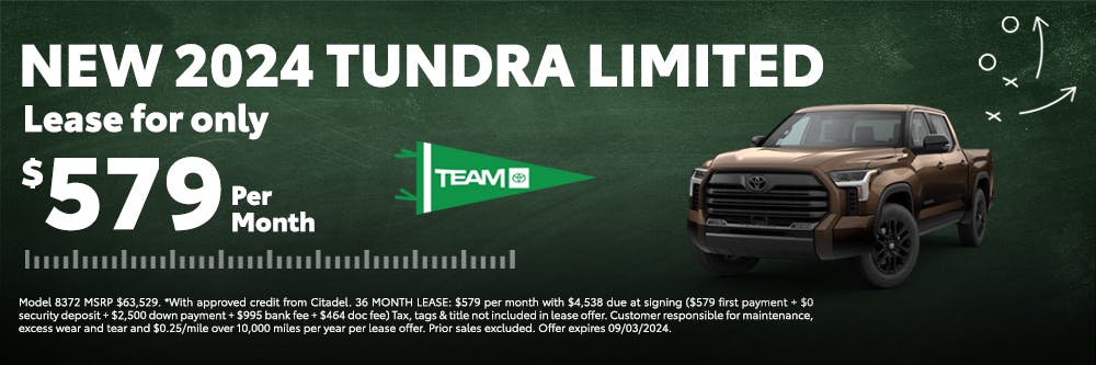 Tundra Lease | Team Toyota of Glen Mills