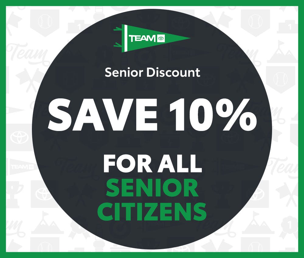 Senior Citizen Discount | Team Toyota of Langhorne