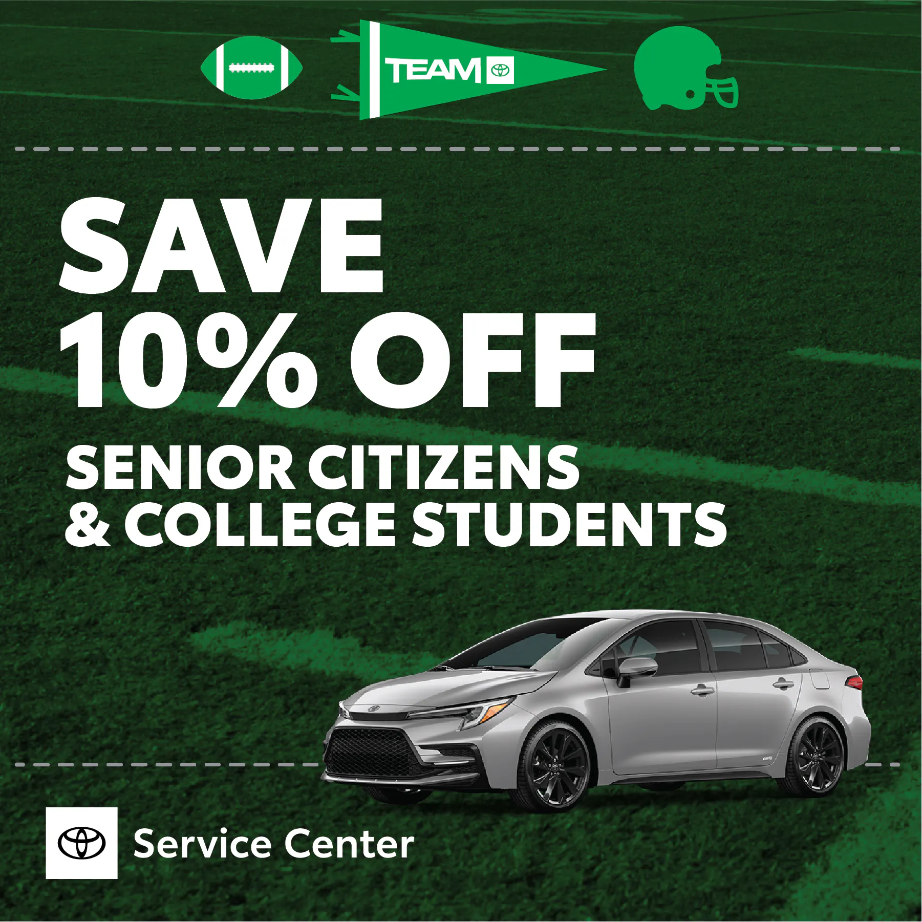 September Seniors & College Special | Team Toyota of Langhorne
