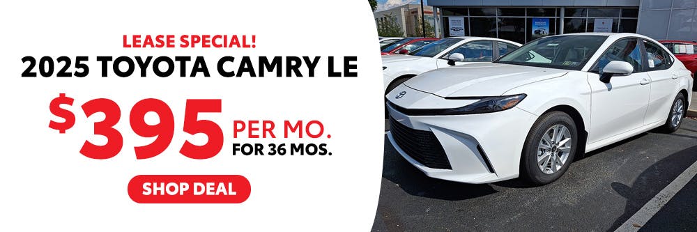 Sep Camry Lease | Team Toyota of Glen Mills