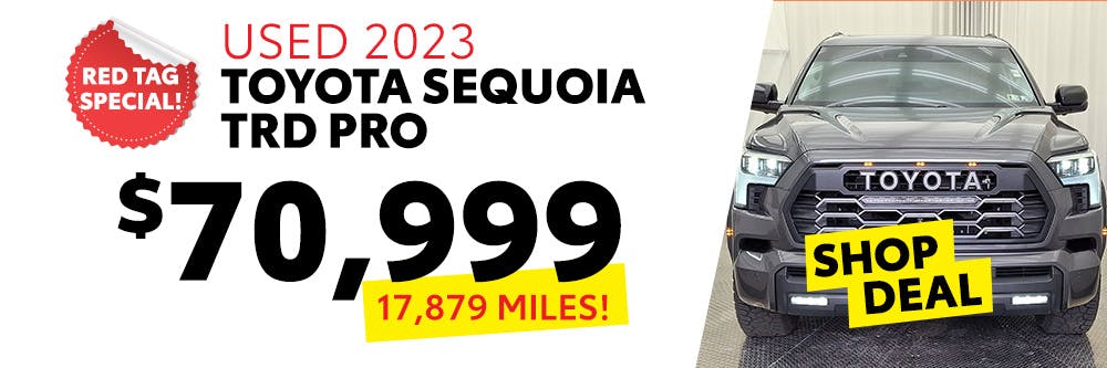 Jan 26 Sequoia | Team Toyota of Glen Mills