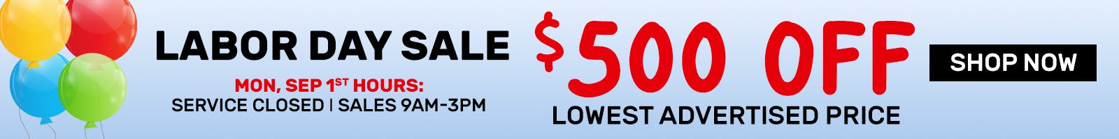 Labor Day Deal