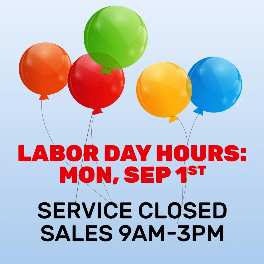 Labor Day Hours
