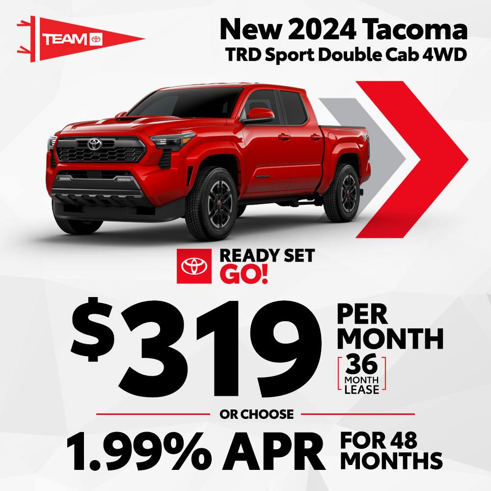 New 2024 Tacoma TRD