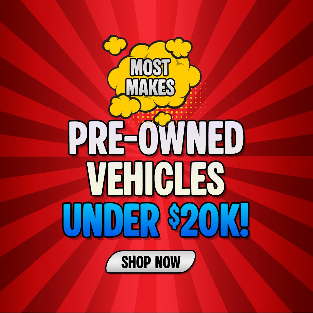 Pre-Owned Under $20k