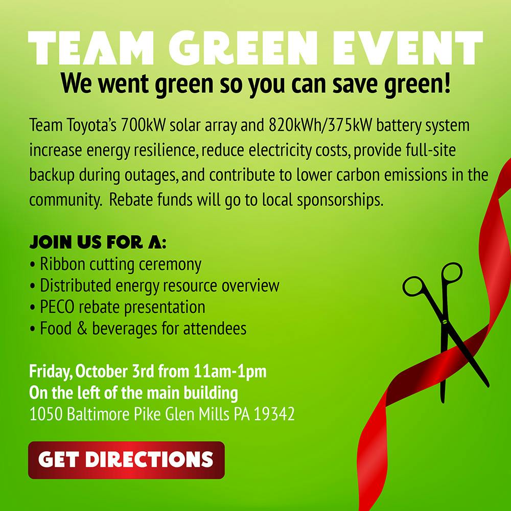 Team Green Event