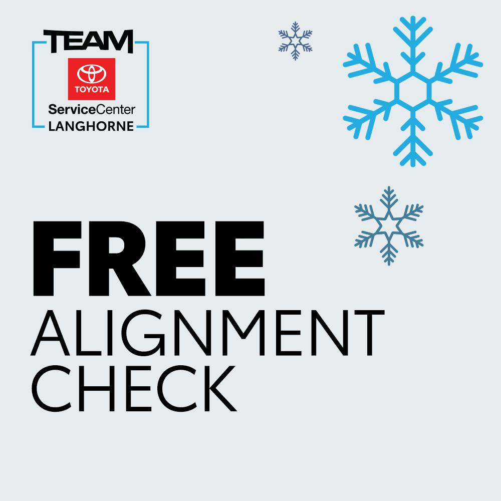 ALIGNMENT CHECK | Team Toyota of Langhorne