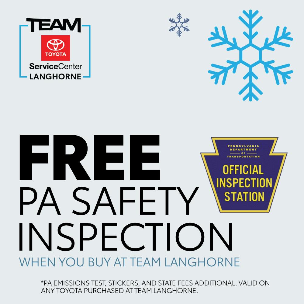 PA Inspection | Team Toyota of Langhorne