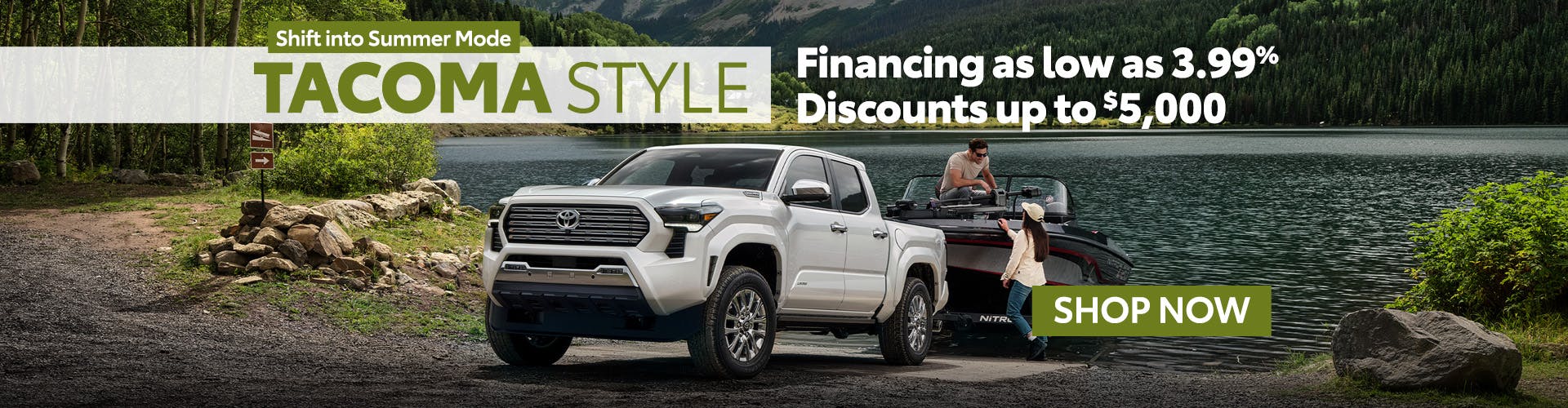 Tacoma Promo thru May