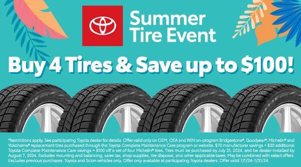 Summer Tire Event | Team Toyota of Langhorne