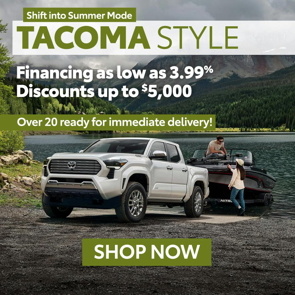 Tacoma Promo thru May