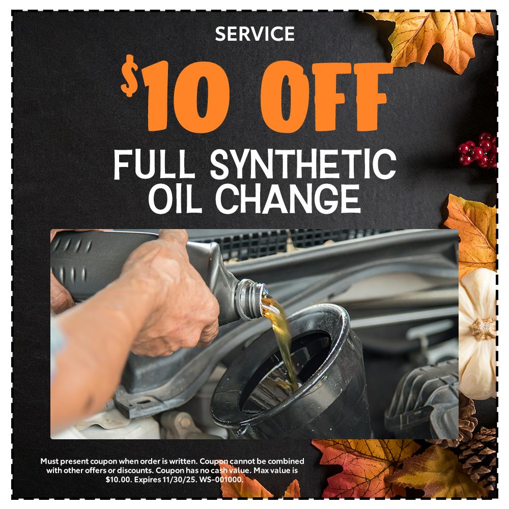 $10 Synthetic Oil Change | Team Toyota of Glen Mills