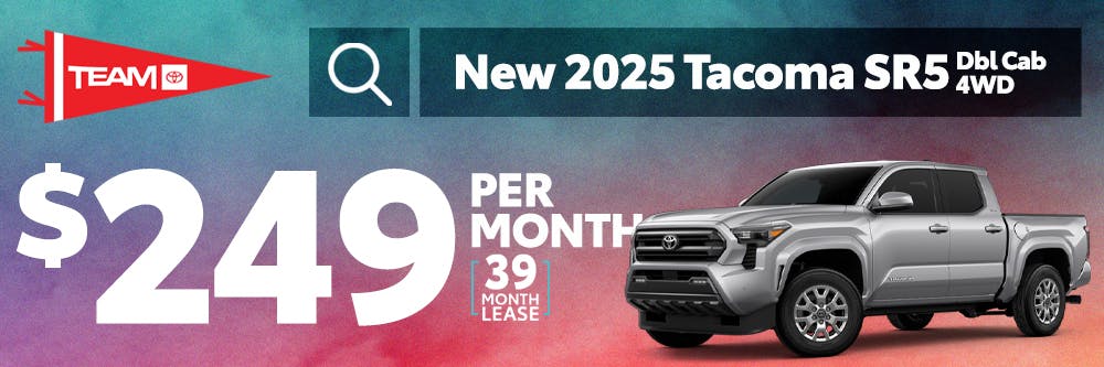 New 2025 Tacoma SR5 | Team Toyota of Glen Mills