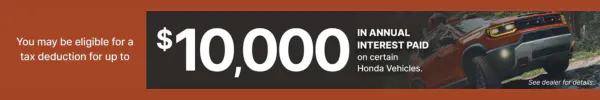 $10,000 on Annual Interest Paid | Tom Kadlec Honda