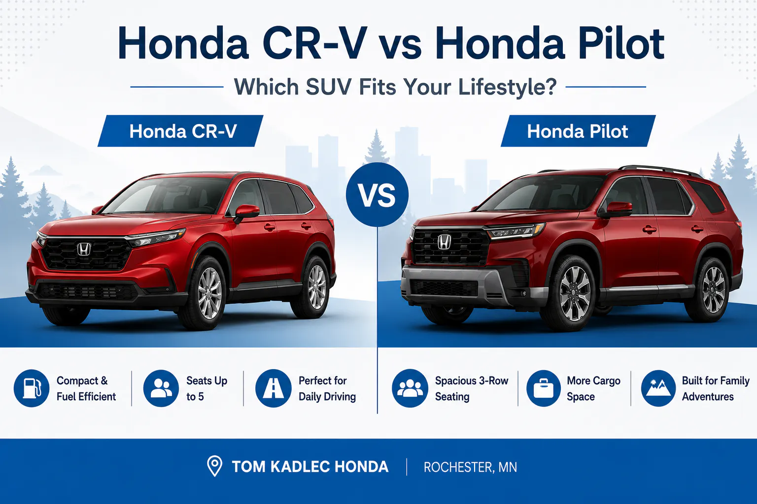 CR-V vs Pilot
