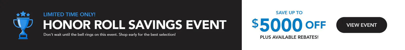 Honor Roll Savings Event