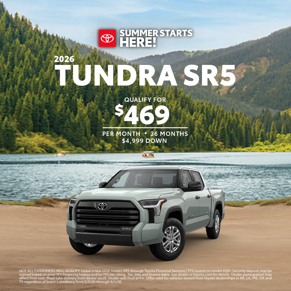 May 2026 GST Tundra Lease