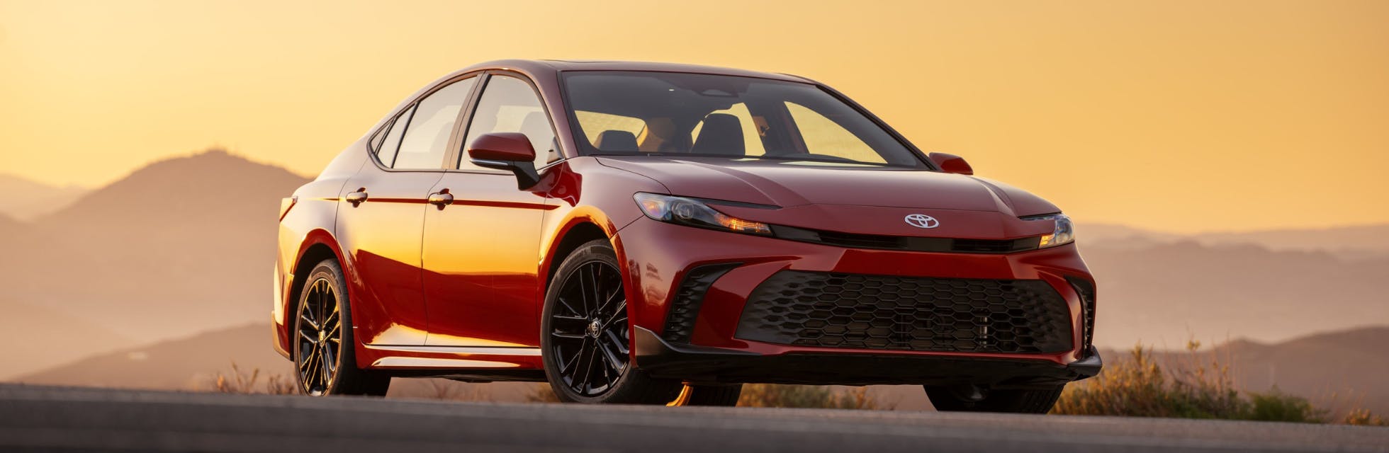 2025 Toyota Camry Red 1