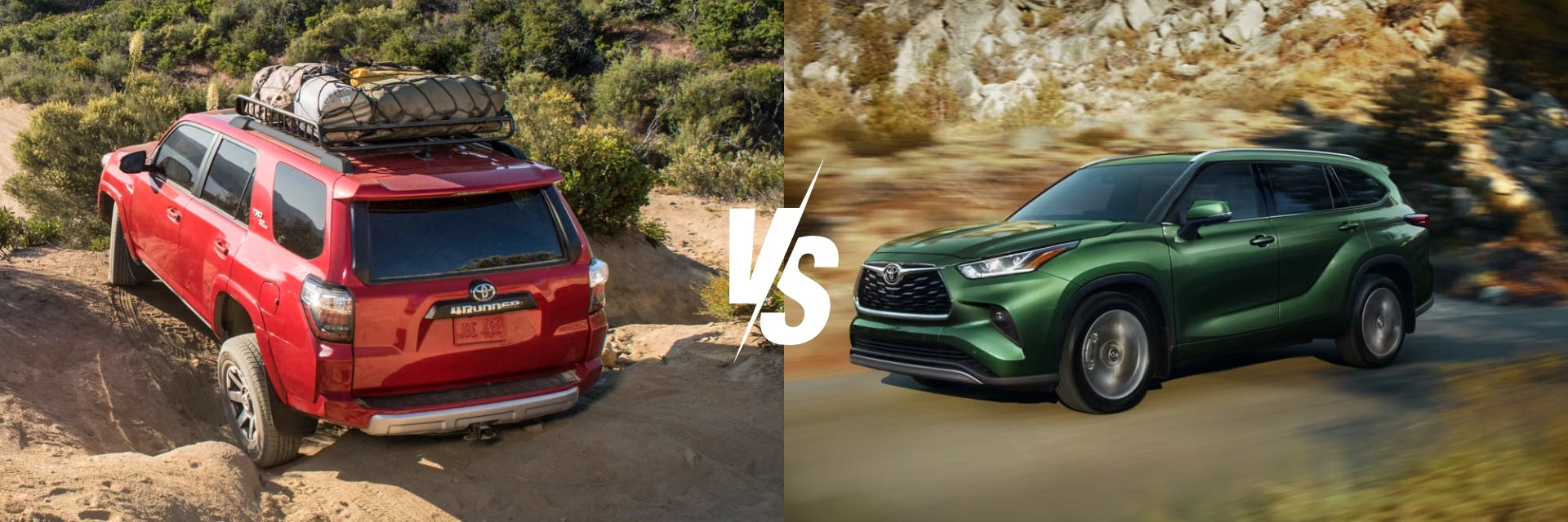 2024 Toyota 4Runner vs. 2024 Toyota Highlander