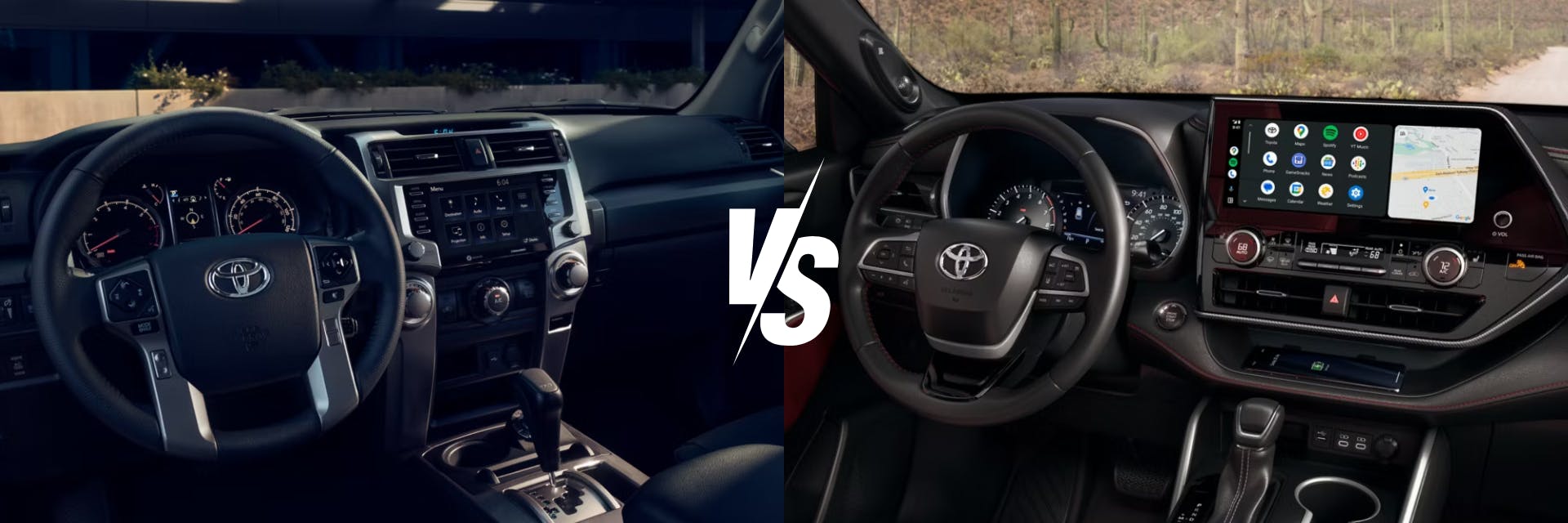 2024 Toyota 4Runner vs. 2024 Toyota Highlander