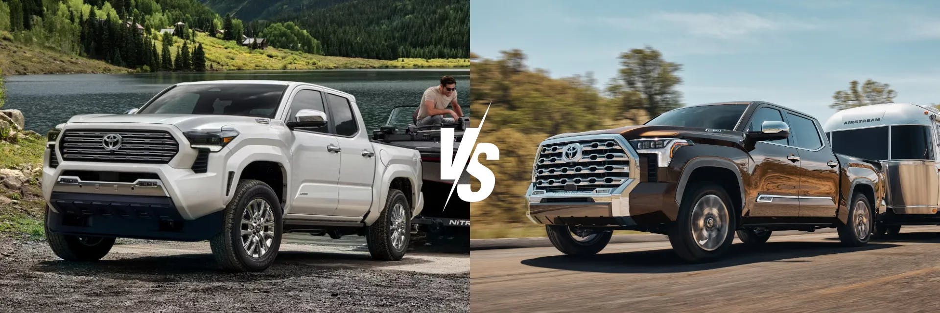 2025 Tacoma vs Tundra Header 2025 Toyota Tacoma vs. 2025 Toyota Tundra: Which Toyota Truck is Best For You?