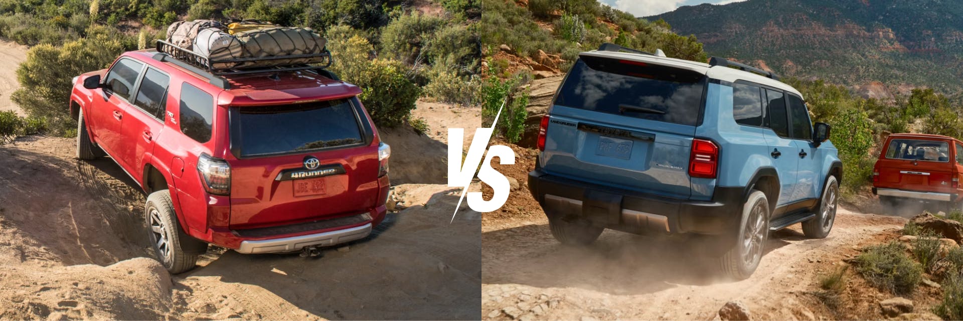 2025 Toyota 4Runner vs. 2024 Toyota Land Cruiser