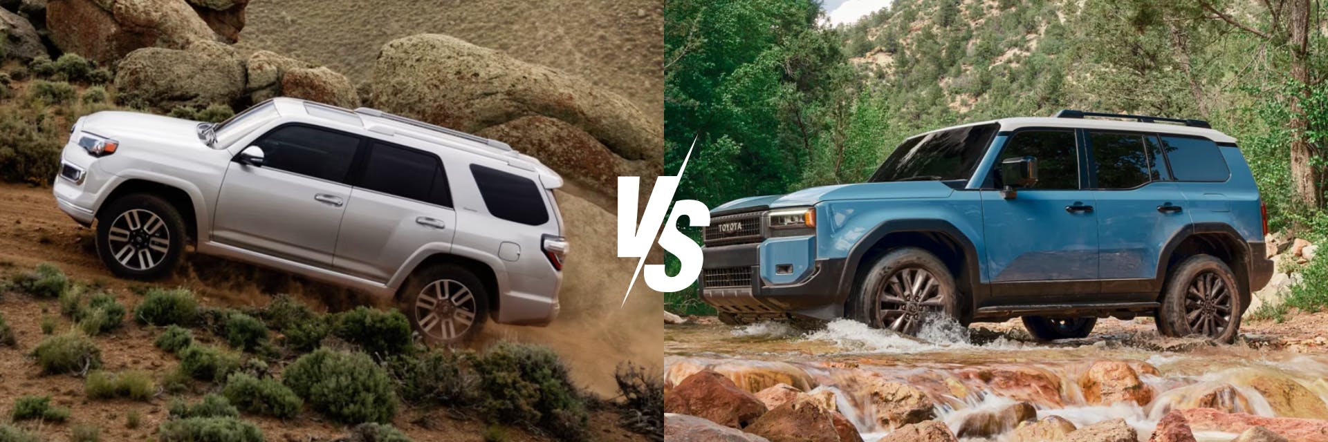 2025 Toyota 4Runner vs. 2024 Toyota Land Cruiser 