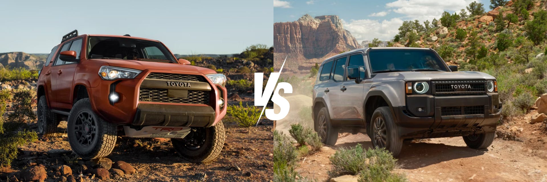 2025 Toyota 4Runner vs. 2024 Toyota Land Cruiser