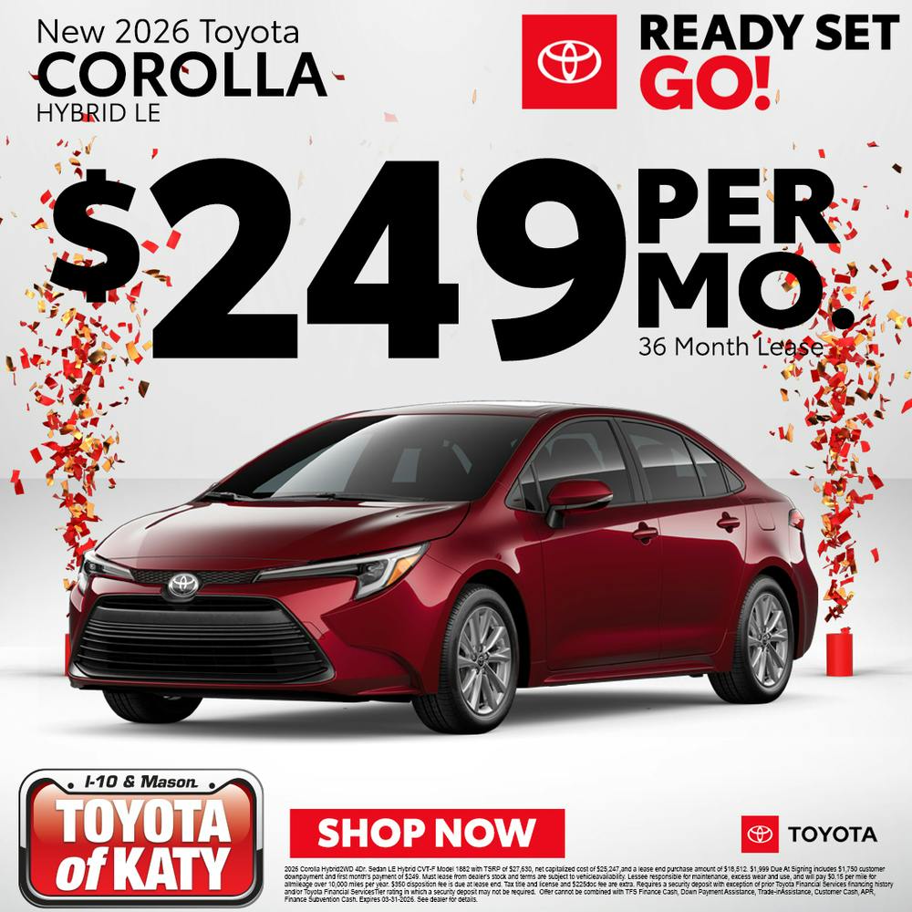 New 2026 Toyota Corolla