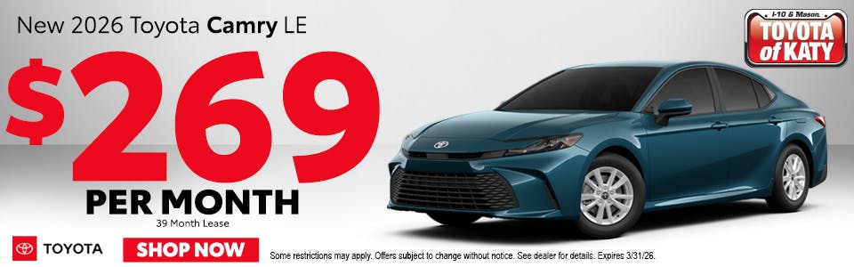 New 2026 Toyota Camry | Toyota of Katy