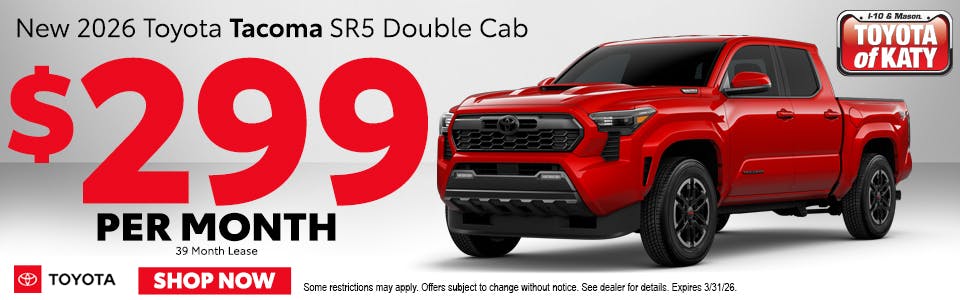 New 2026 Toyota Tacoma | Toyota of Katy