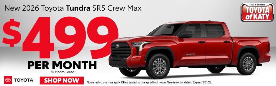 New 2026 Toyota Tundra | Toyota of Katy