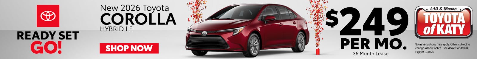 New 2026 Toyota Corolla