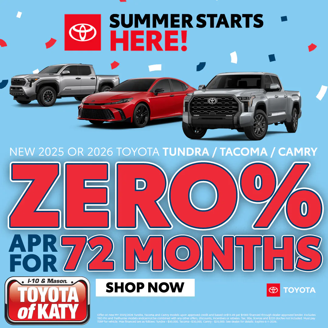 0%APR | Toyota of Katy