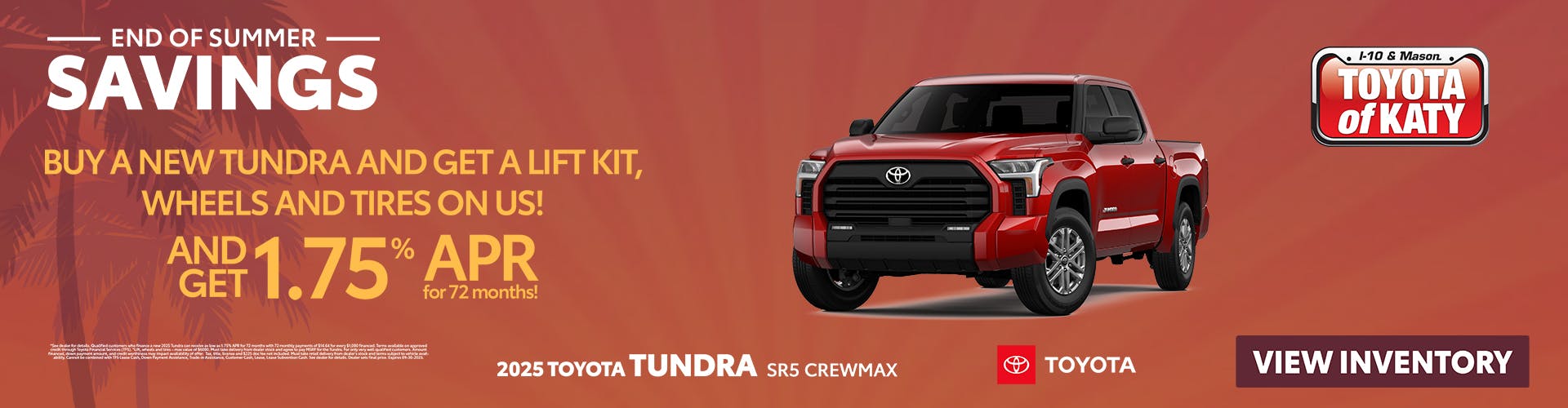 2025 Tundra SR5 Crewmax Special