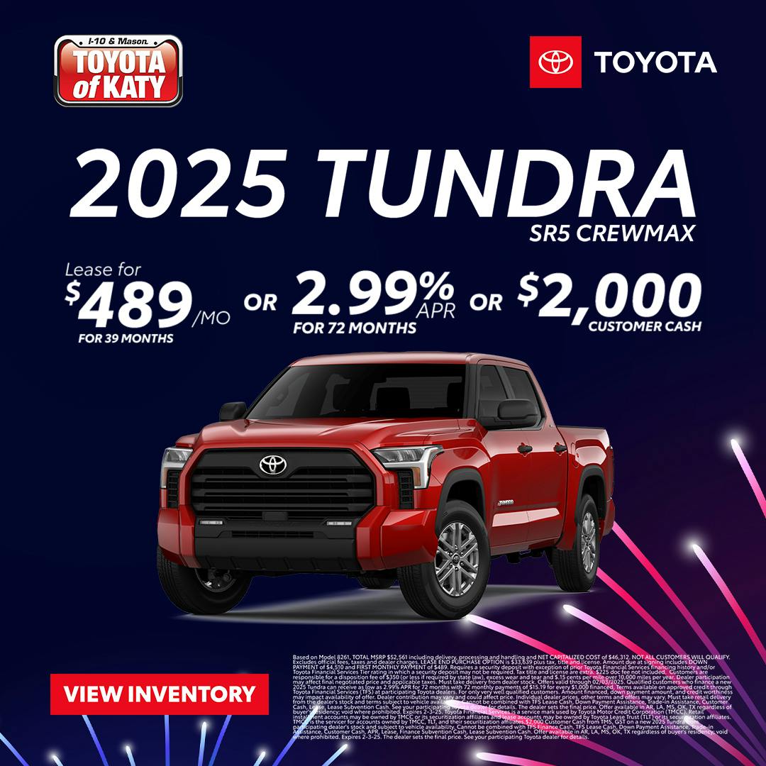 January 2025 GST Tundra