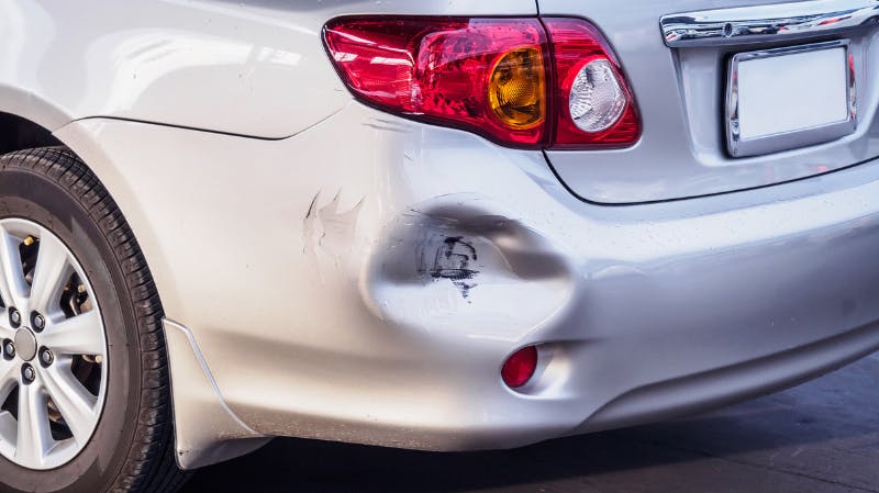 Dented Bumper