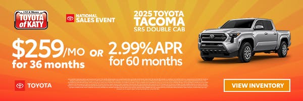 2025 Tacoma SR Double Cab | Toyota of Katy