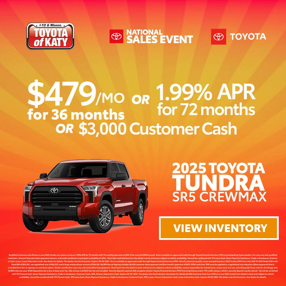 2025 Tundra SR5 Crewmax