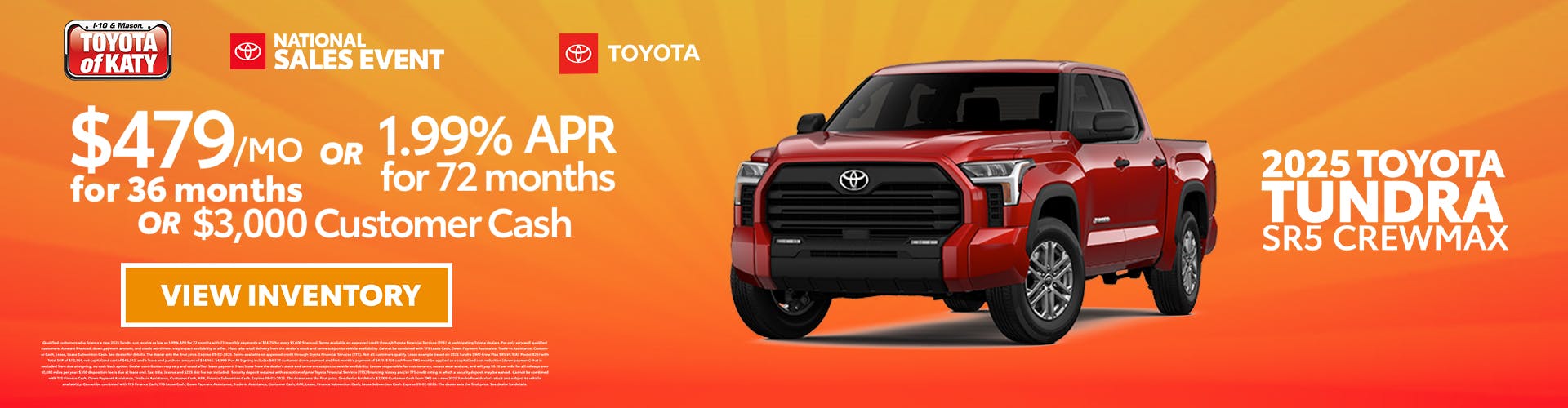 2025 Tundra SR5 Crewmax
