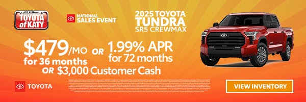 2025 Tundra SR5 Crewmax | Toyota of Katy