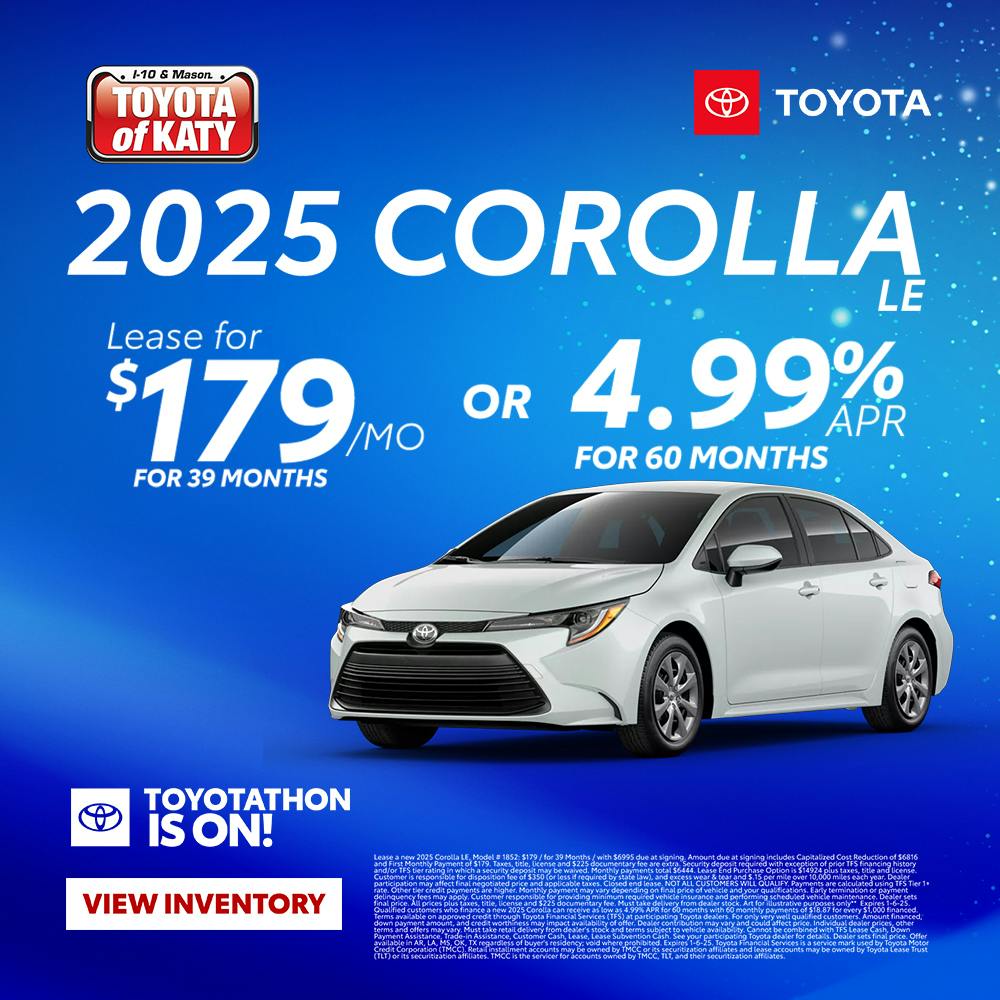 2025 Corolla LE