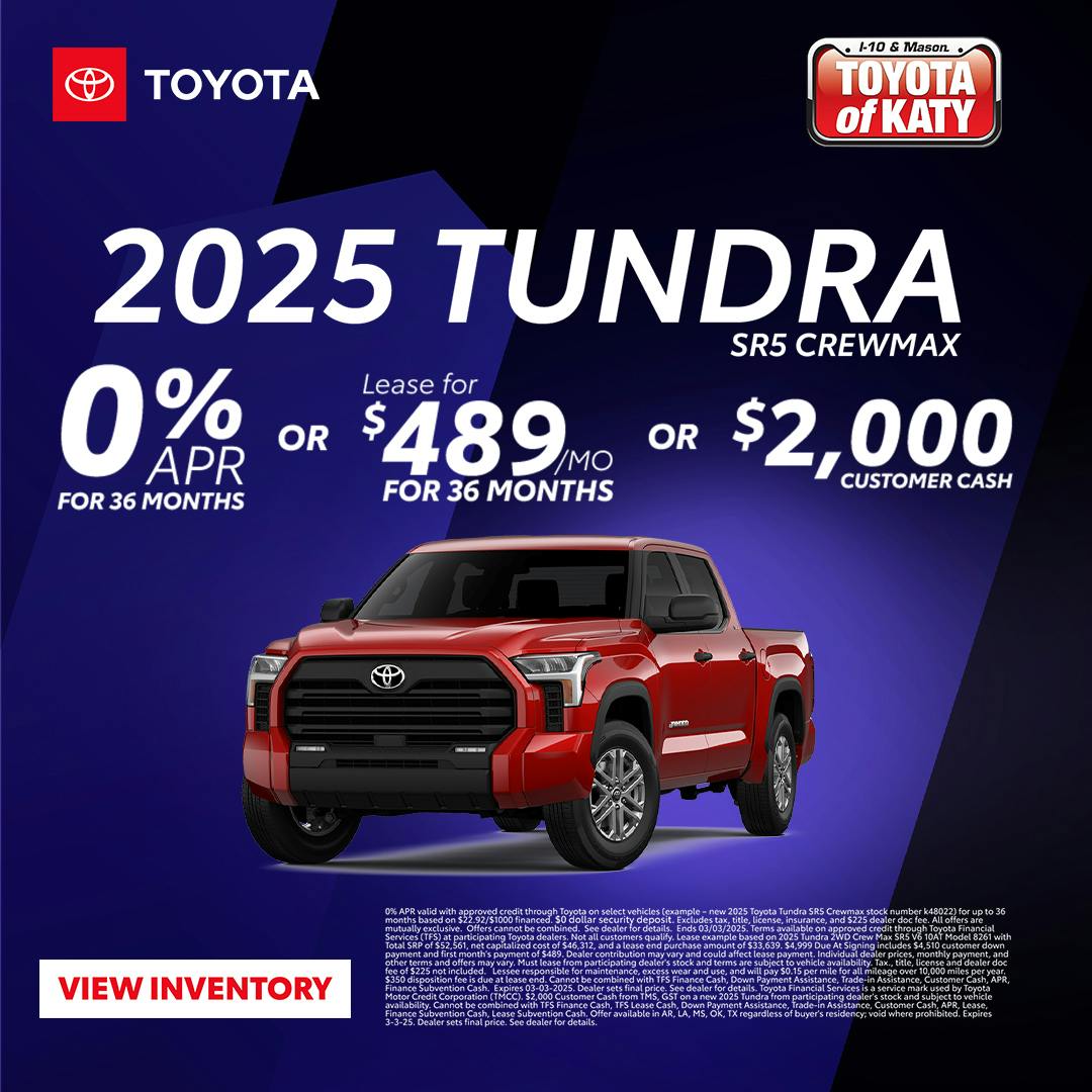 2025 Tundra SR5 Crewmax