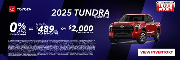 2025 Tundra SR5 Crewmax | Toyota of Katy