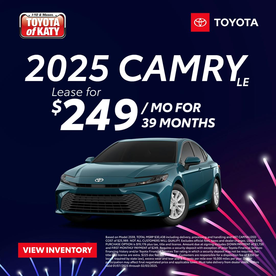 January 2025 GST Camry